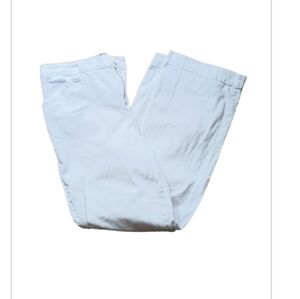 Lee Comfort Stretch Waistband White Casual Jeans Womens SZ 12M Cotton Blend